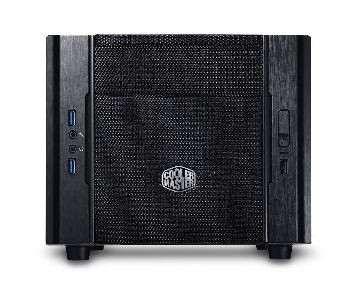 Cooler Master Case Elite 130 Black/Black (совместим с обычным опциональным БП), USB 3.0 x1, USB 2.0 x 2, 12мм fan,