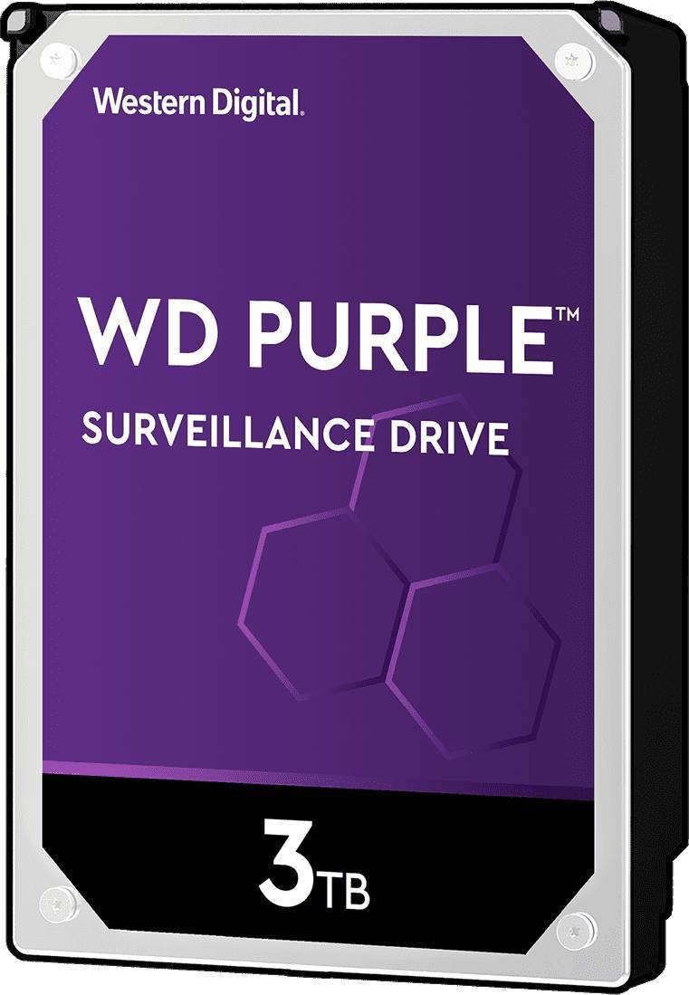 HDD WD SATA3 3Tb Purple Video 64Mb