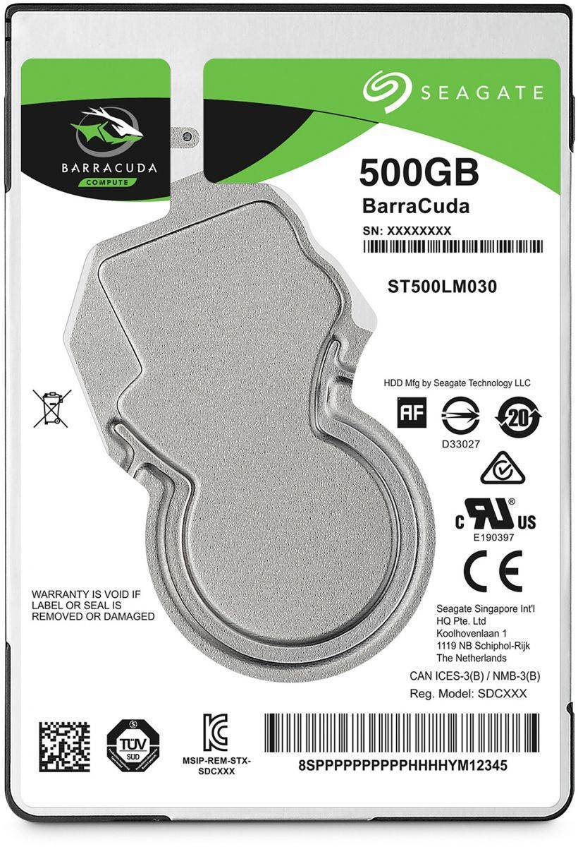 HDD Seagate ST500LM030 2.5" Factory Recertified 1 year ocs