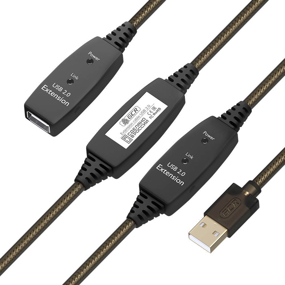 Активный оптический кабель-удлинитель USB 3.0 Prestel USB-E330