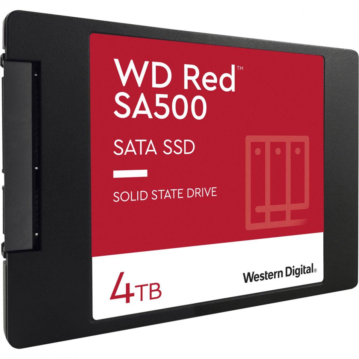 WD SSD Red SA500 NAS, 500GB, M.2(22x80mm), SATA3, R/W 560/530MB/s, IOPs 95 000/85 000, TBW 350, DWPD 0.4 (12 мес.)