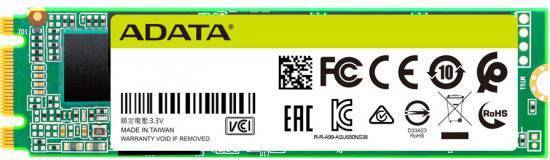 ADATA SSD Ultimate SU650, 256GB, M.2(22x80mm), SATA3, 3D TLC, R/W 550/500MB/s, IOPs 80 000/60 000, TBW 140, DWPD 0.5 (3 года)