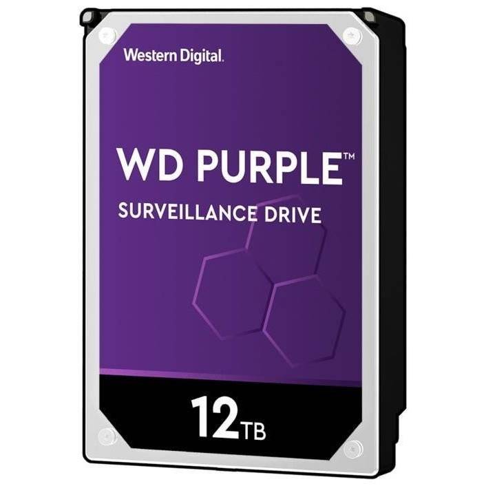 HDD WD SATA3 12Tb Purple DV&NVR 7200 256Mb 1 year ocs
