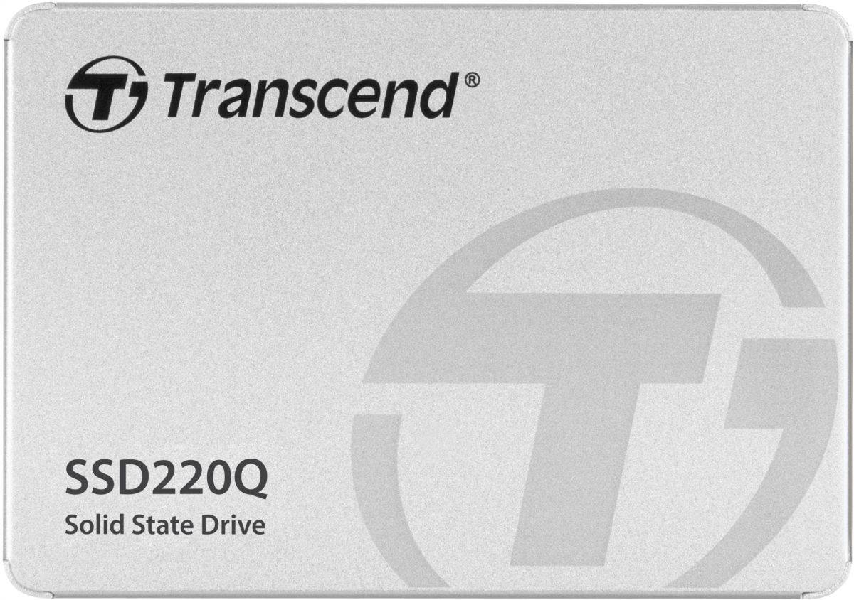 Transcend SSD220Q SSD 1TB, QLC, 2,5", SATAIII, R550/W500, TBW 200