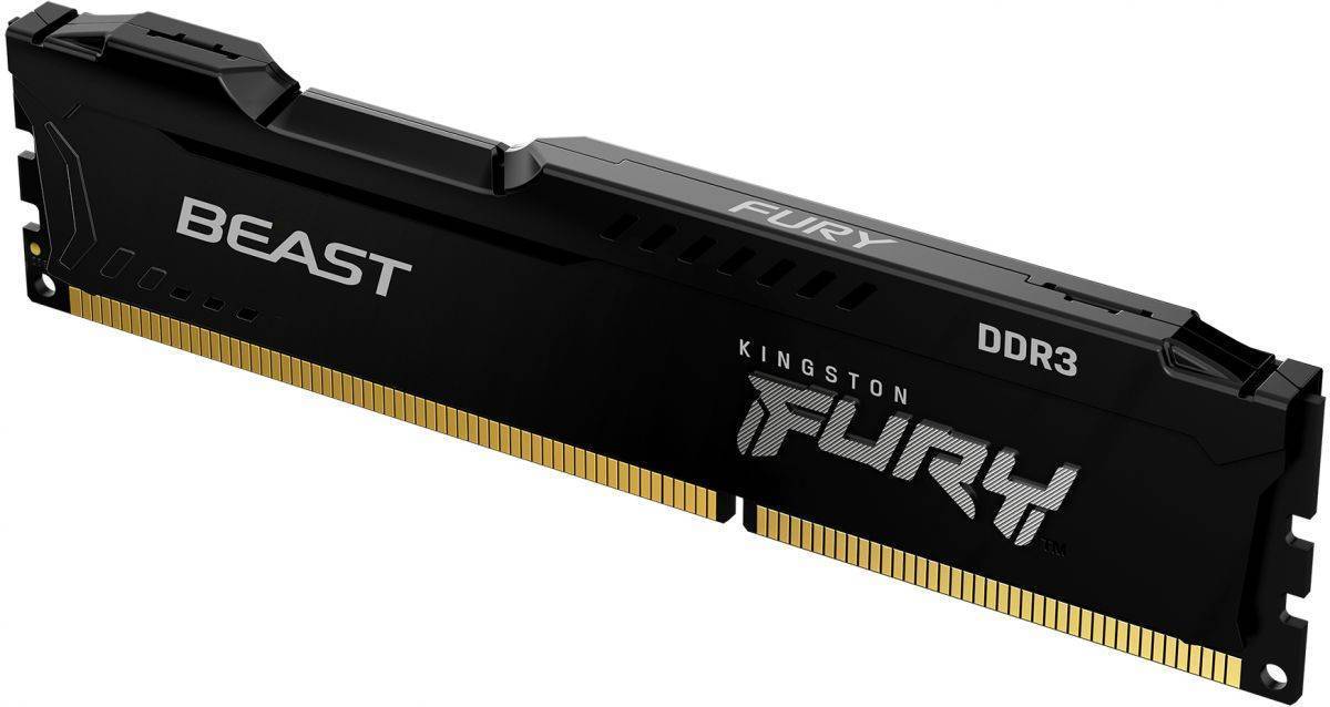Kingston 8GB 1600MHz DDR3 CL10 DIMM FURY Beast Black