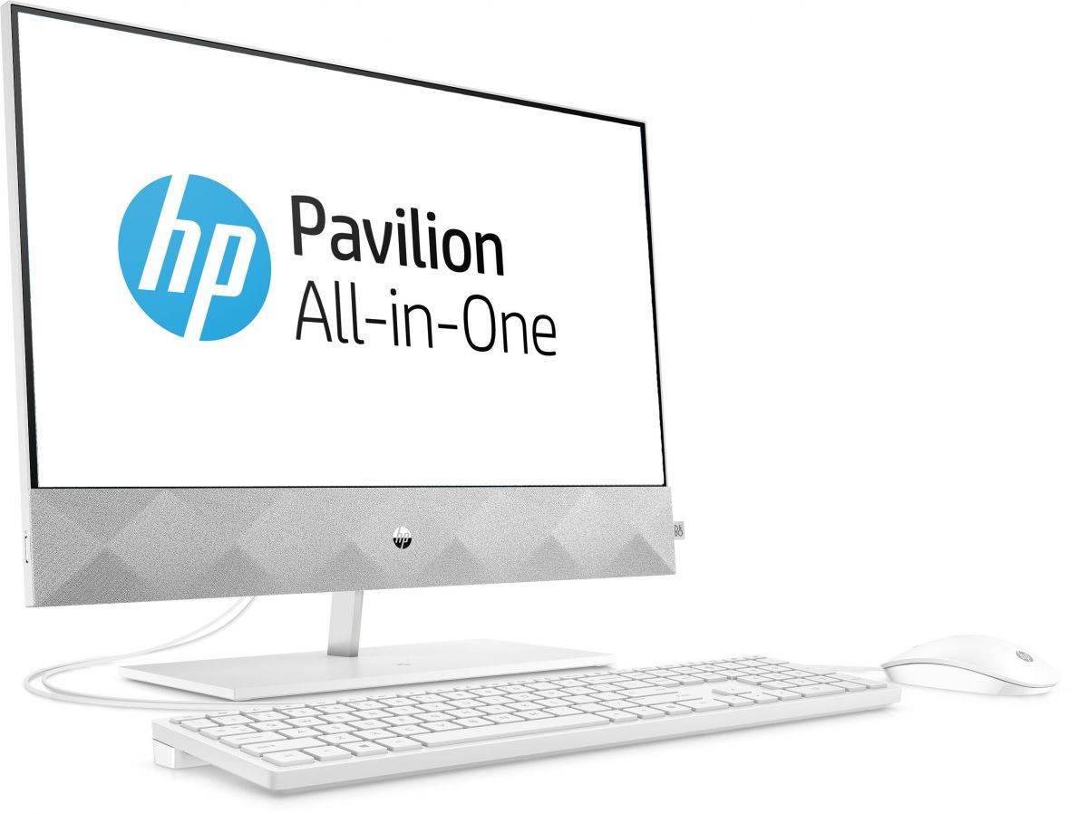 HP Pavilion 24-k0005ur AiO   23.8"(1920x1080)/AMD Ryzen 3 4300U(2.7Ghz)/4096Mb/128PCISSDGb/noDVD/Int:AMD Intergrated Graphics /Cam/WiFi/war 1y/White/FreeDOS + USB KBD, USB MOUSE