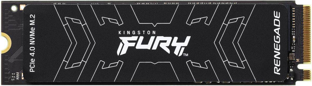 Kingston SSD Fury Renegade, 500GB, M.2 22x80mm, NVMe, PCIe 4.0 x4, 3D TLC, R/W 7300/3900MB/s, IOPs 450 000/900 000, TBW 500, DWPD 0.55, with Heat Spreader (5 лет)