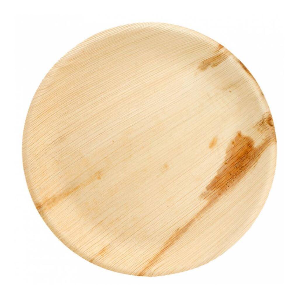 Тарелка круглая из пальмовых листьев 23*2 см, 25 шт, Garcia de PouИспания 188.68