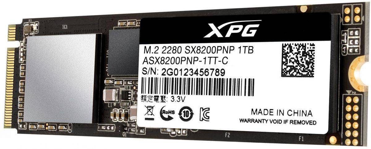 ADATA 1TB SSD SX8200 M.2 PCIe