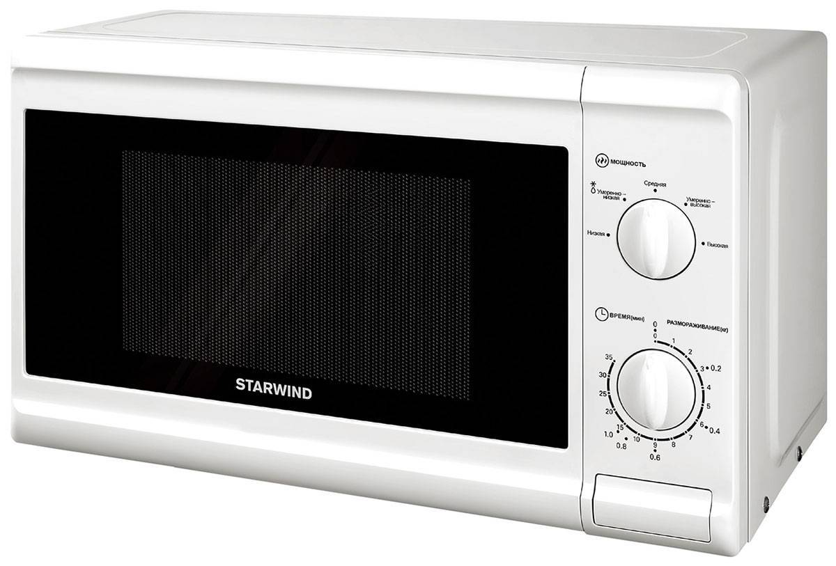 Купить Микроволновая печь - СВЧ Starwind SWM5920 20л. 700Вт белый по ...