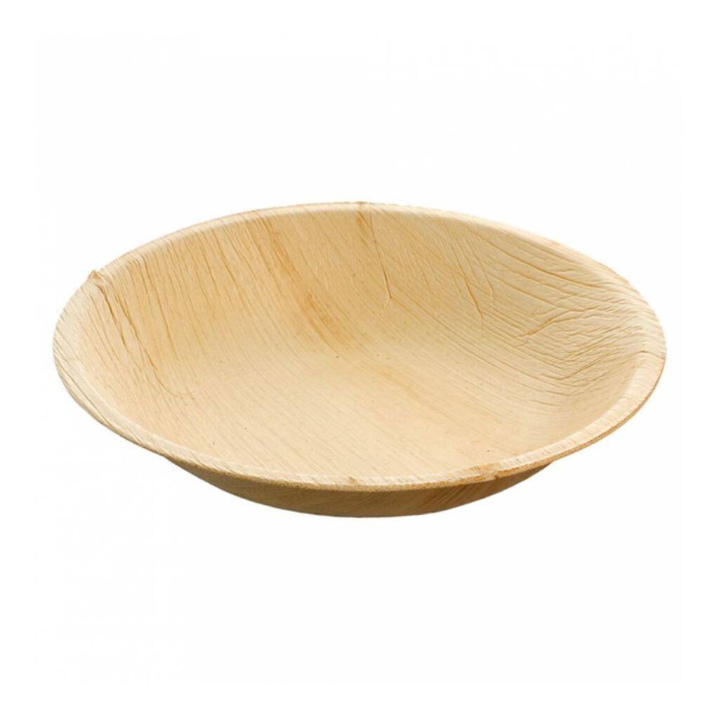 Тарелка глубокая из пальмовых листьев, 18*3,5 см, 25 шт, Garcia de PouИспания 214.44