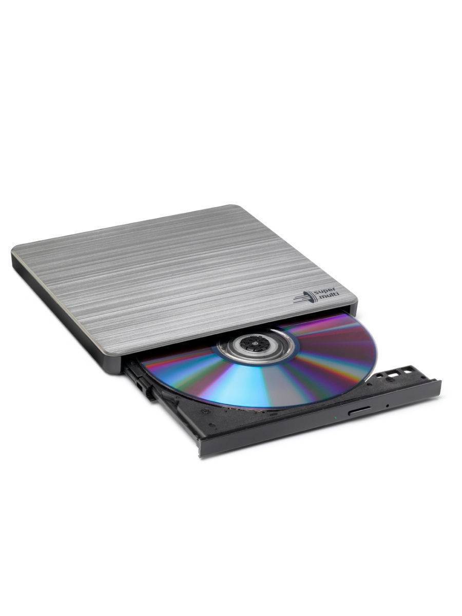 LG DVD-RW ext. Silver Slim Ret. USB2.0