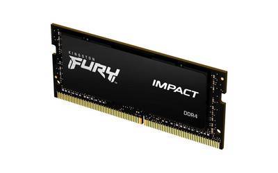 Kingston 16GB 2666MHz DDR4 CL15 SODIMM 1Gx8 FURY Impact