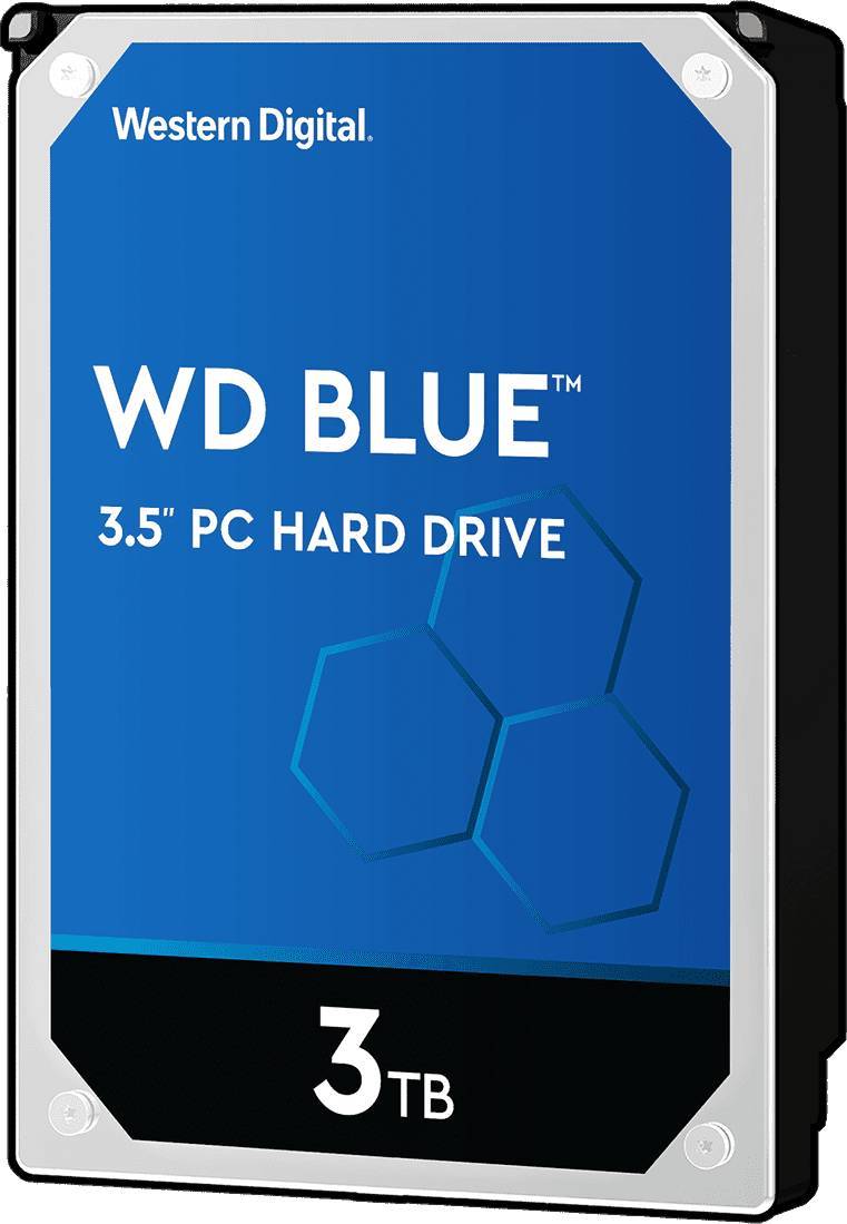 HDD WD SATA3 4Tb Blue 5400 256Mb 3.5"  2 year ocs