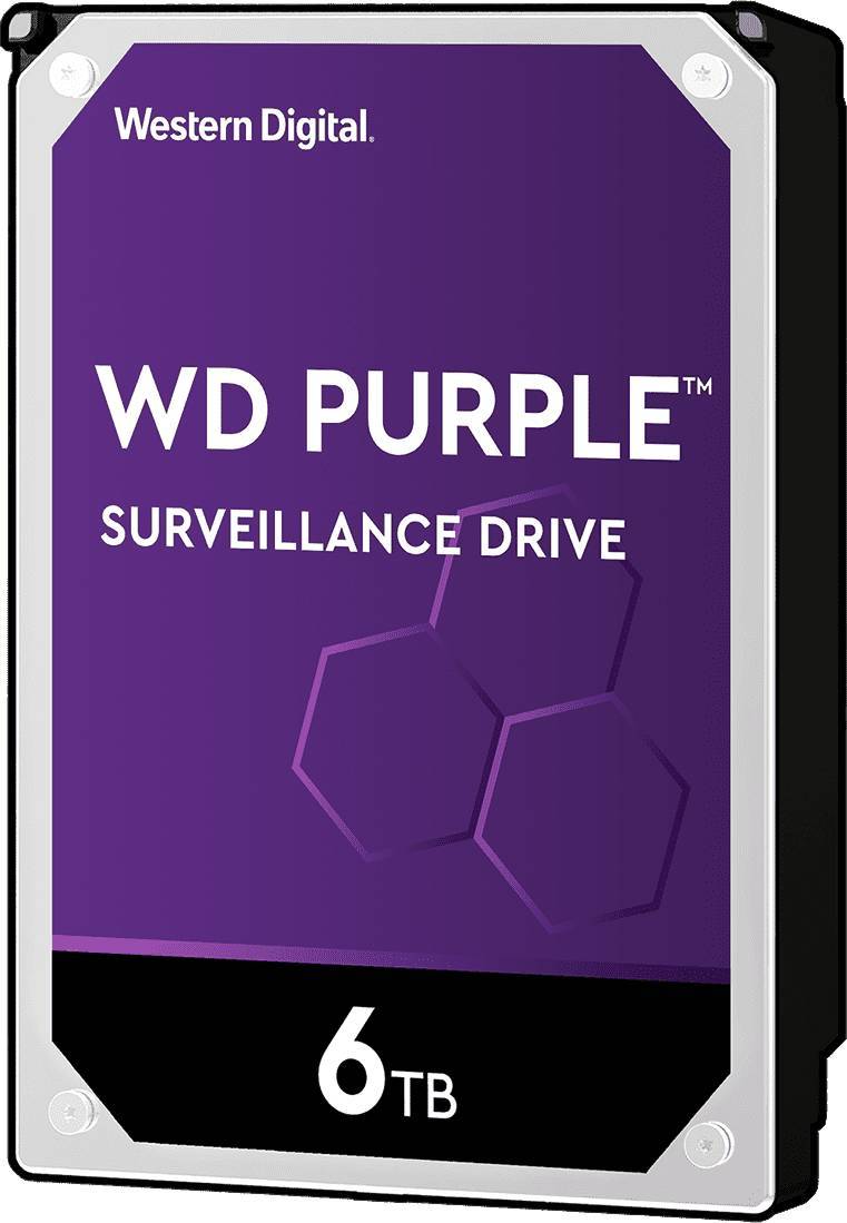 HDD WD SATA3 6TB Purple 5640rpm 256Mb 1 year ocs
