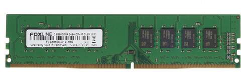 Foxline DIMM 16GB 2666 DDR4 CL 19 (2Gb*8)