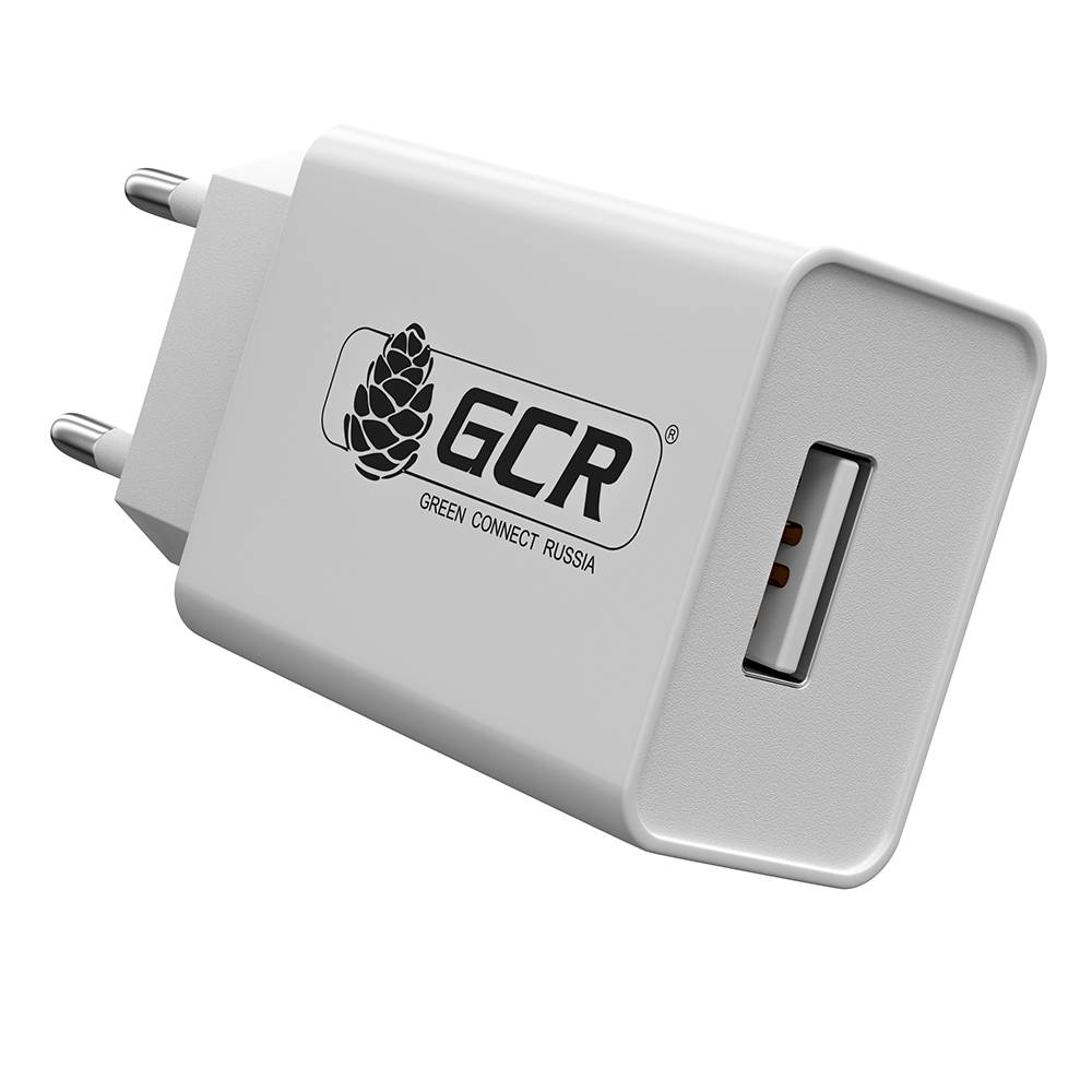 GCR Сетевое зарядное устройство 36W USB TypeA + TypeC, PD18W + Quick Charge 3.0, GCR-52579