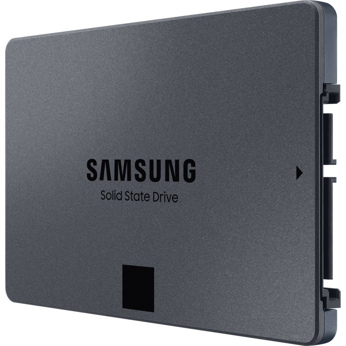 Твердотельные накопители/ Samsung SSD 870 QVO, 8000GB, 2.5" 7mm, SATA3, 4-bit MLC, R/W 560/530MB/s, IOPs 98 000/88 000, TBW 2880, DWPD 0.33 (12 мес.)