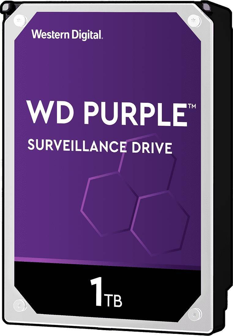 HDD WD SATA3 1Tb Purple Video IntelliPower 64Mb