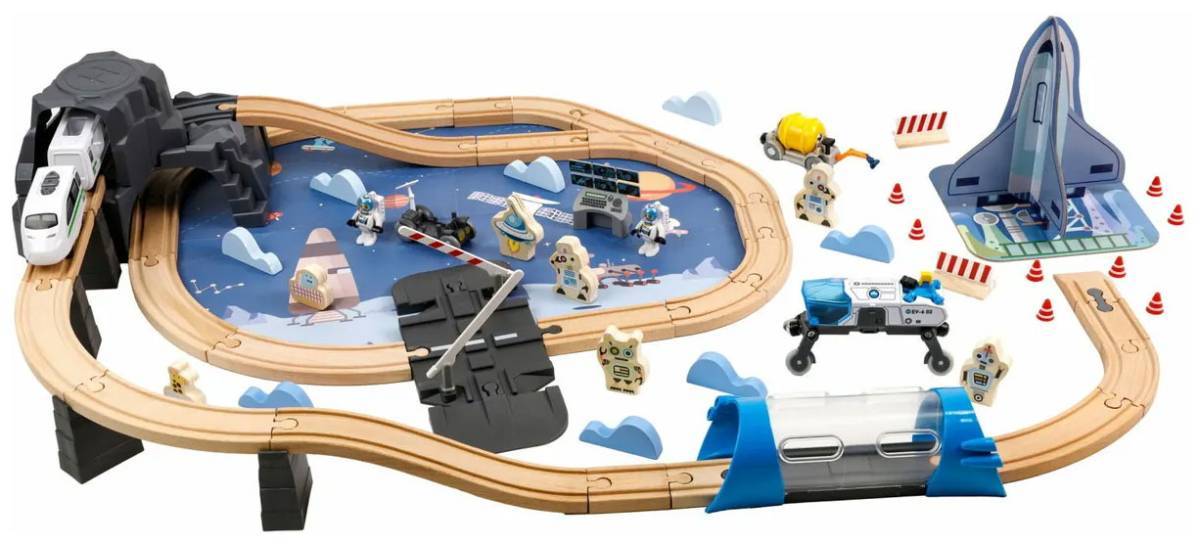 Купить Железная дорога 1 Toy Goodok, Железная дорога с