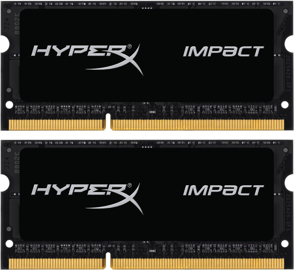 Kingston SODIMM  8GB 2133MHz DDR3L CL11  (Kit of 2) 1.35V HyperX Impact