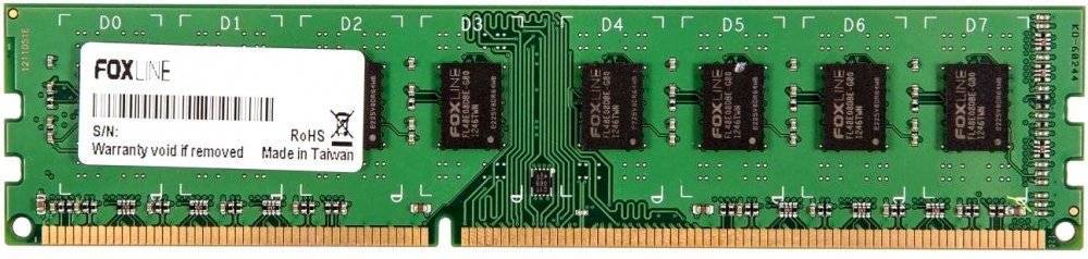 Foxline DIMM 4GB 1600 DDR3 CL11 (512*8) 1.35V