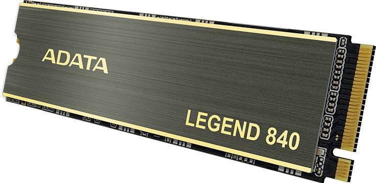 ADATA SSD LEGEND 840, 512GB, M.2(22x80mm), NVMe, PCIe 4.0 x4, 3D TLC, R/W 5000/3400MB/s, IOPs 520 000/450 000, TBW 325, DWPD 0.36, with Heat Spreader (5 лет)