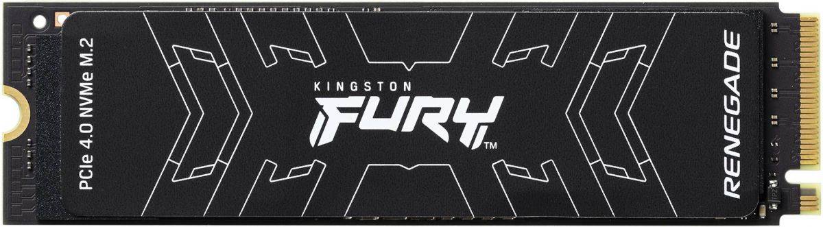 Kingston SSD Fury Renegade, 4000GB, M.2 22x80mm, NVMe, PCIe 4.0 x4, 3D TLC, R/W 7300/7000MB/s, IOPs 1 000 000/1 000 000, TBW 4000, DWPD 0.55, with Heat Spreader (5 лет)
