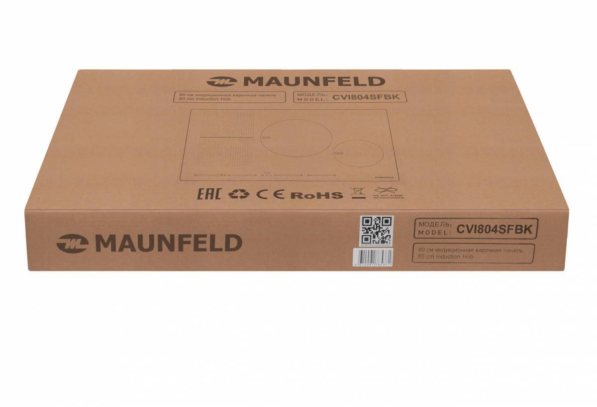 Варочная панель индукционная Maunfeld CVI804SFBK