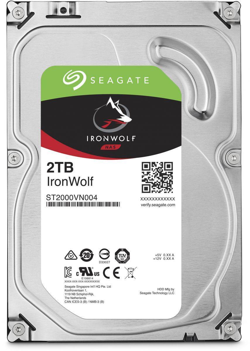 HDD Seagate SATA3 2Tb Iron Wolf NAS 64Mb