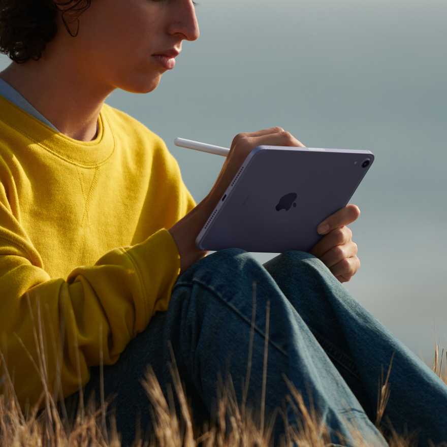 Планшет Apple iPad mini (2021) Wi-Fi 256 ГБ, «сияющая звезда»