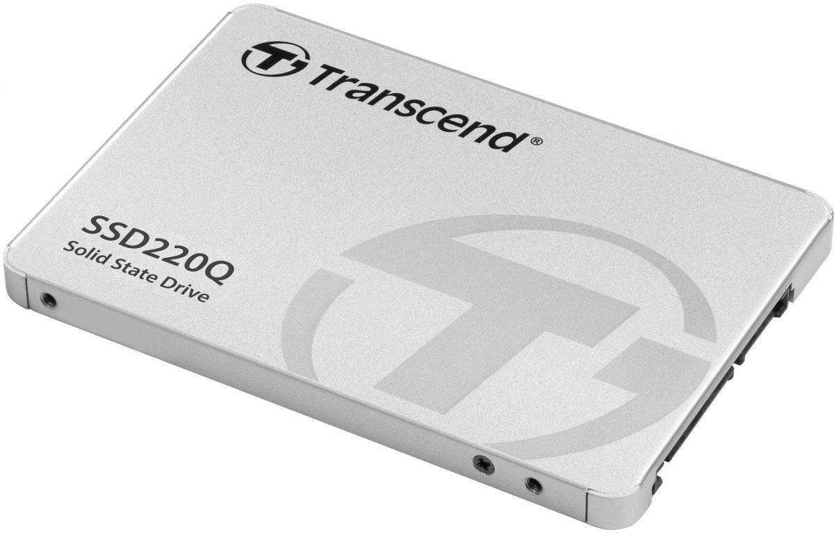 Transcend SSD220Q SSD 1TB, QLC, 2,5", SATAIII, R550/W500, TBW 200