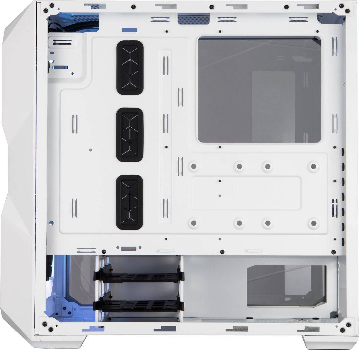 Cooler Master MasterBox TD500 MESH White, USB3.0x2, 3x120 ARGB Fan, White, ATX, w/o PSU