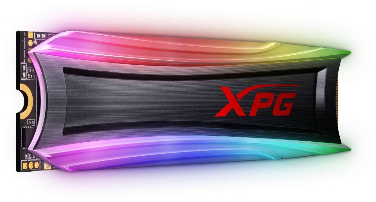 ADATA SPECTRIX S40G RGB SSD 256GB, 3D TLC, M.2 (2280), PCIe Gen 3.0 x4, NVMe, R3500/W1200, TBW 160